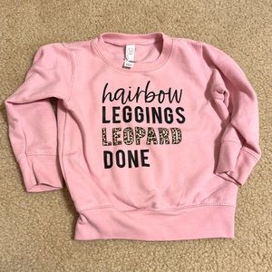 Pink Lily Kids sweatshirt! Worn 1x